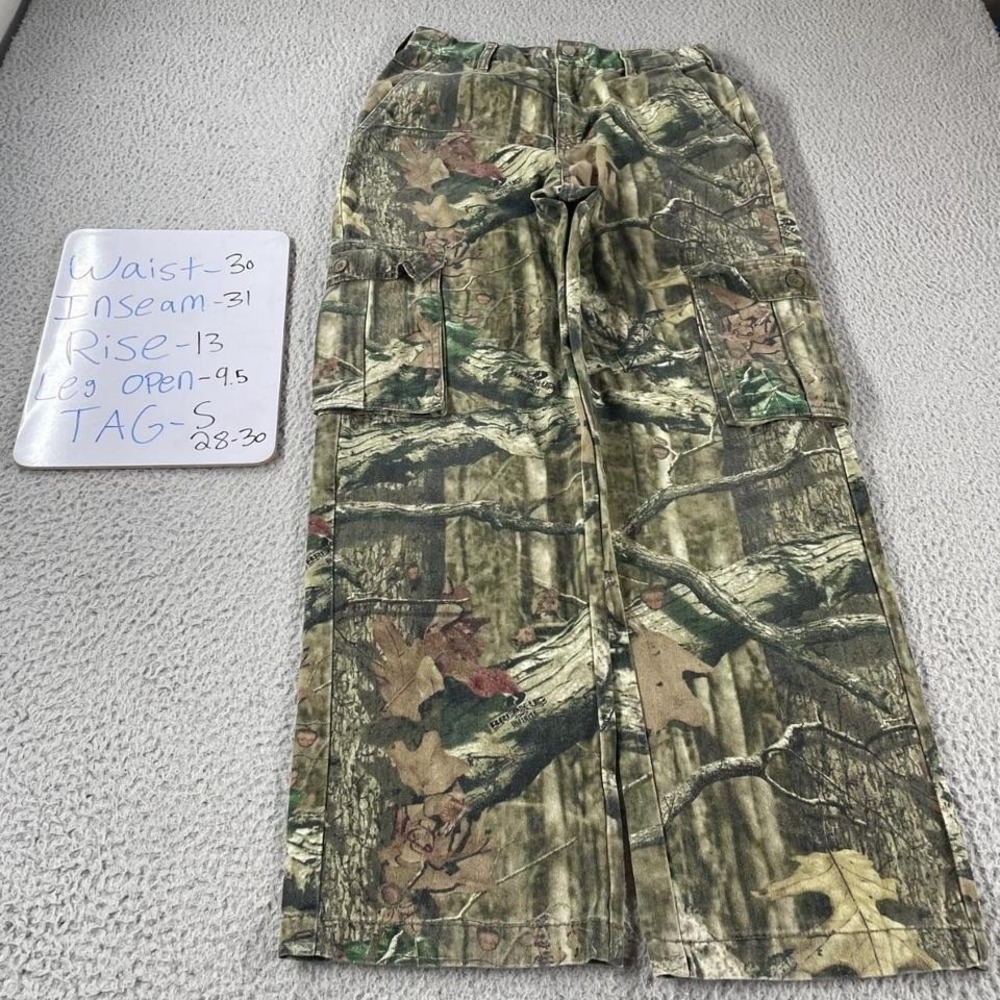 Mossy Oak Break-Up Infinity‎ Camo Pants Mens Small Hunting Outdoor Baggy 30x31